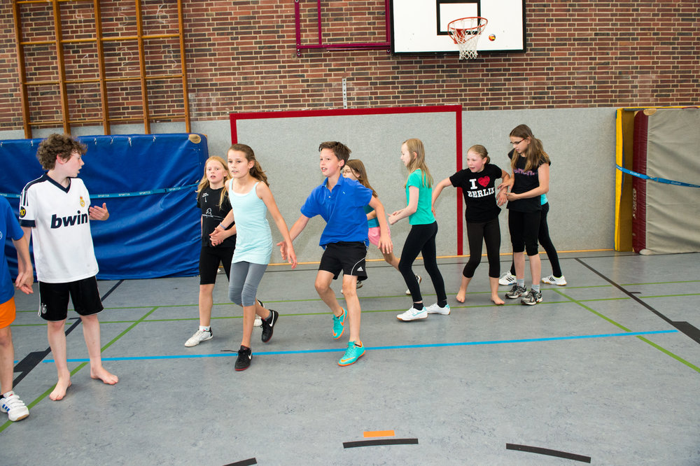 Sportlich in der Sporthalle - Fresh Up